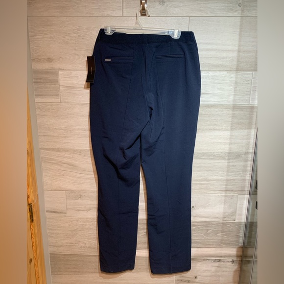 Tahari New with tags navy blue RAE Wide Leg Dress Pants size 8 - Picture 11 of 11